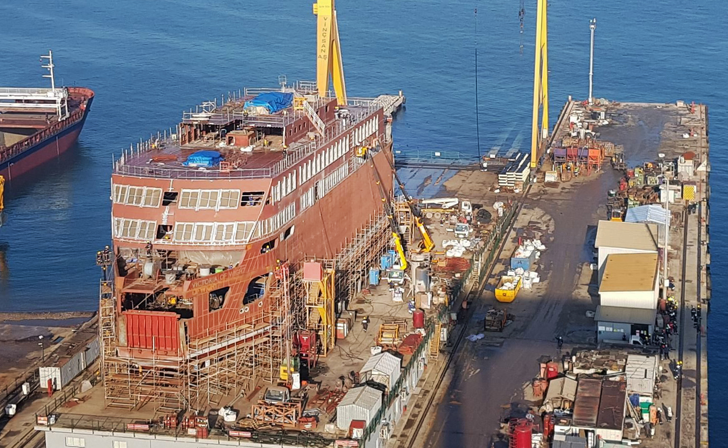 WIGHTLINK’S NEW FLAGSHIP TAKES SHAPE IN TURKEY