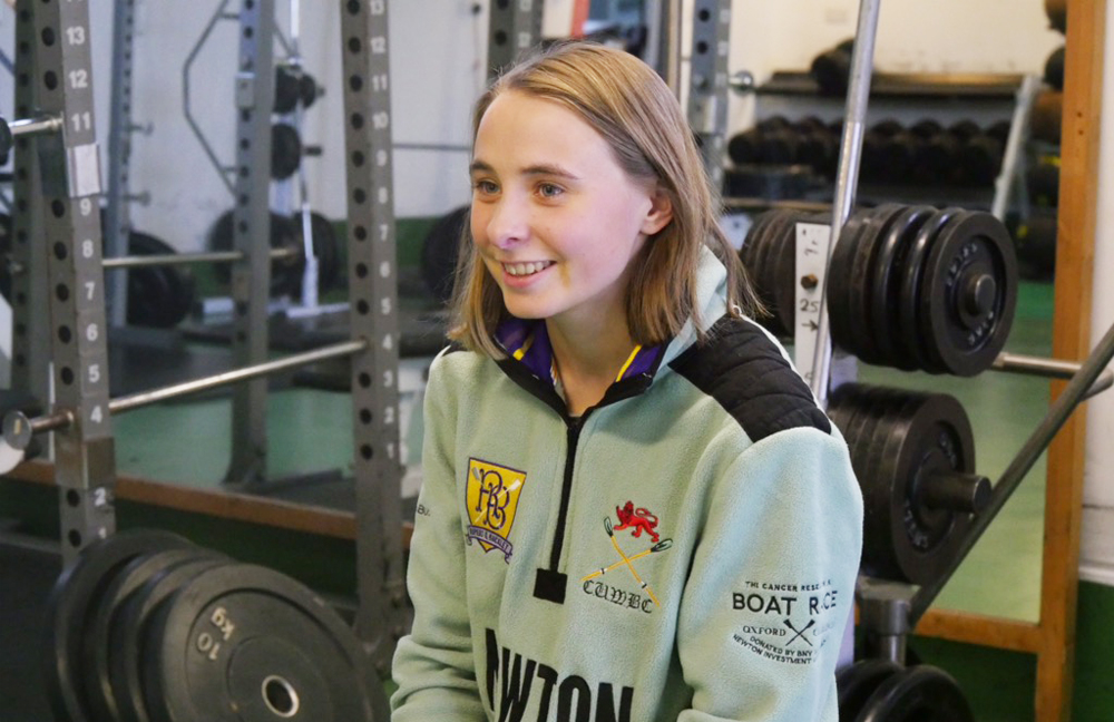 COX SEAT AWAITS SOPHIE IN ANNUAL UNIVERSITY BOAT RACE