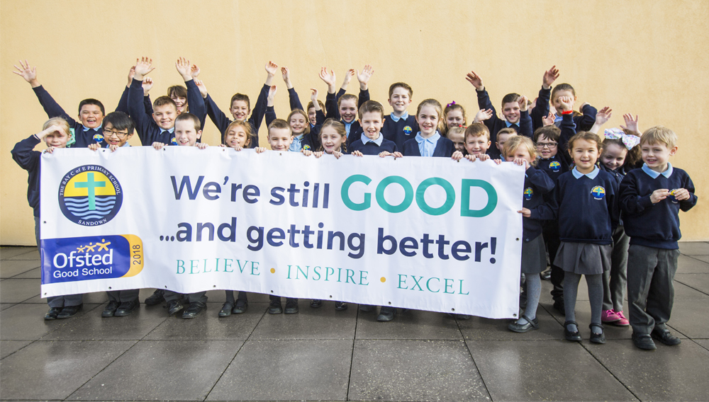 THE BAY CE PRIMARY SCHOOL RETAINS ITS ‘GOOD’ STATUS