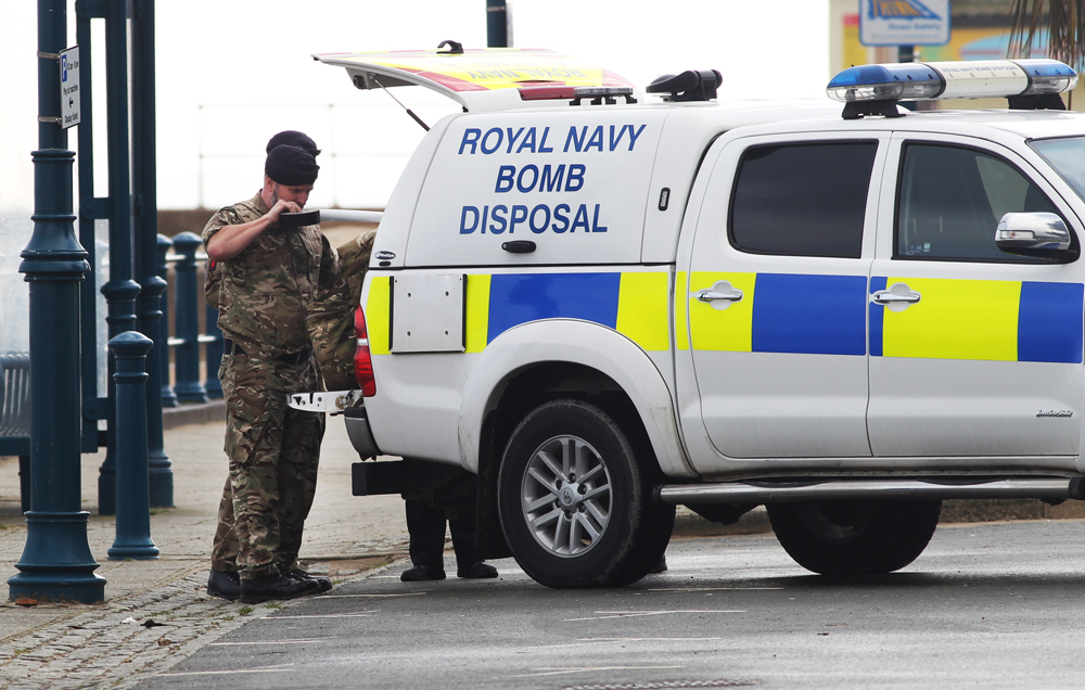 HAND GRENADE FOUND AT RYDE’S NORTH WALK