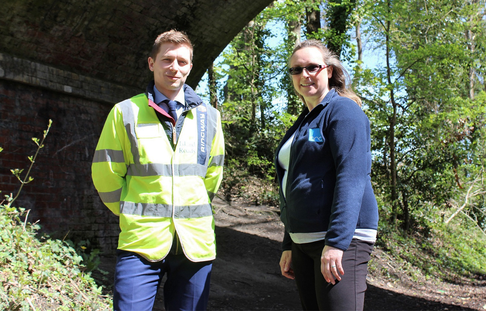 CYCLE TRACK UPGRADE TO INTRODUCE GREEN FEATURES