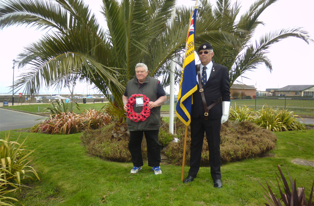 CEREMONY IN RYDE REMEMBERS 100 YEARS OF THE ROYAL AIR FORCE