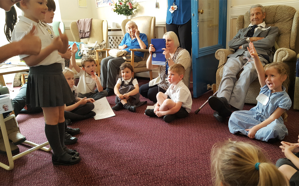 INDEPENDENT ARTS LAUNCHES SCHOOL ROOM IN A CARE HOME