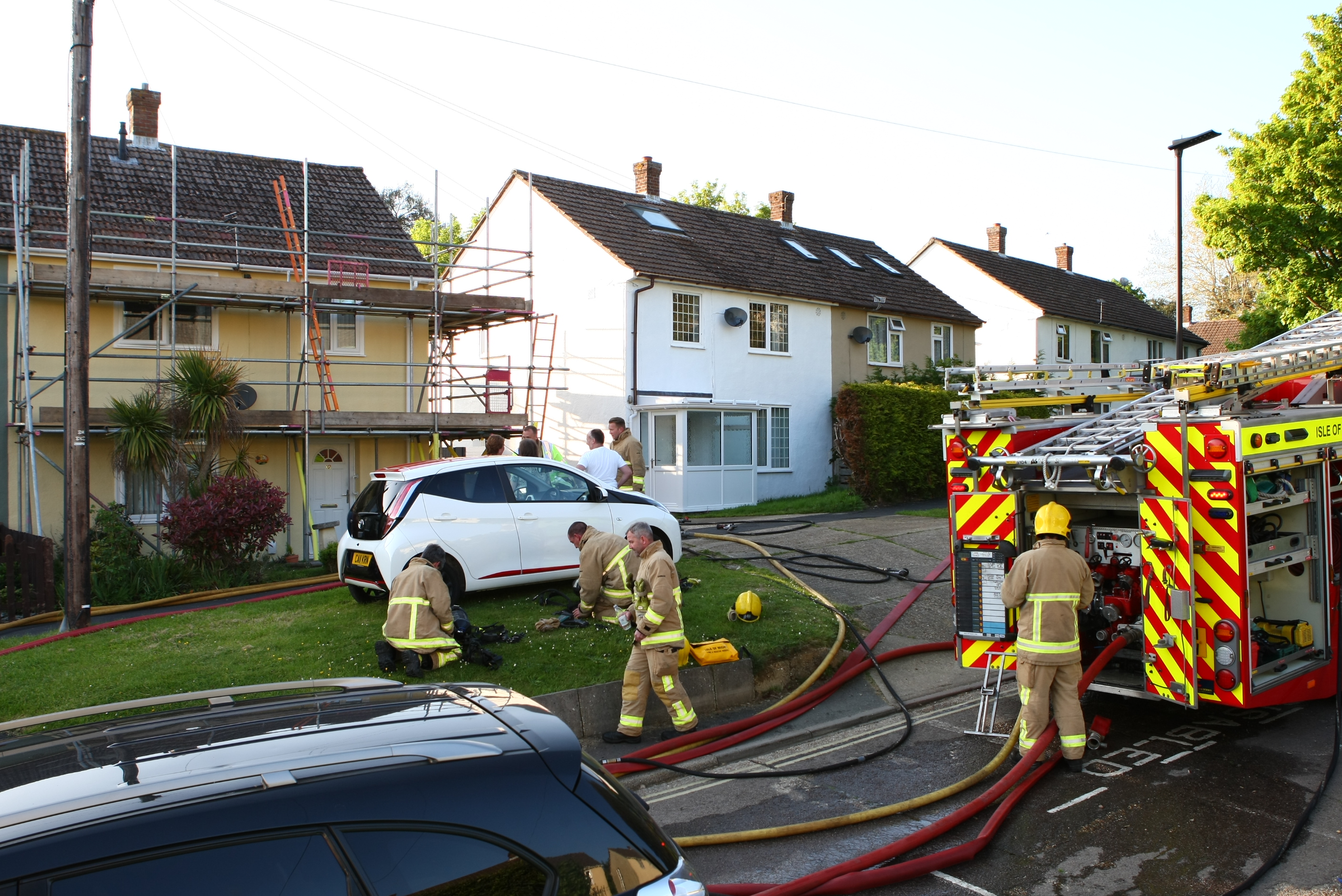 PROPERTY FIRE STRIKES HOUSE RECOVERING FROM PREVIOUS BLAZE