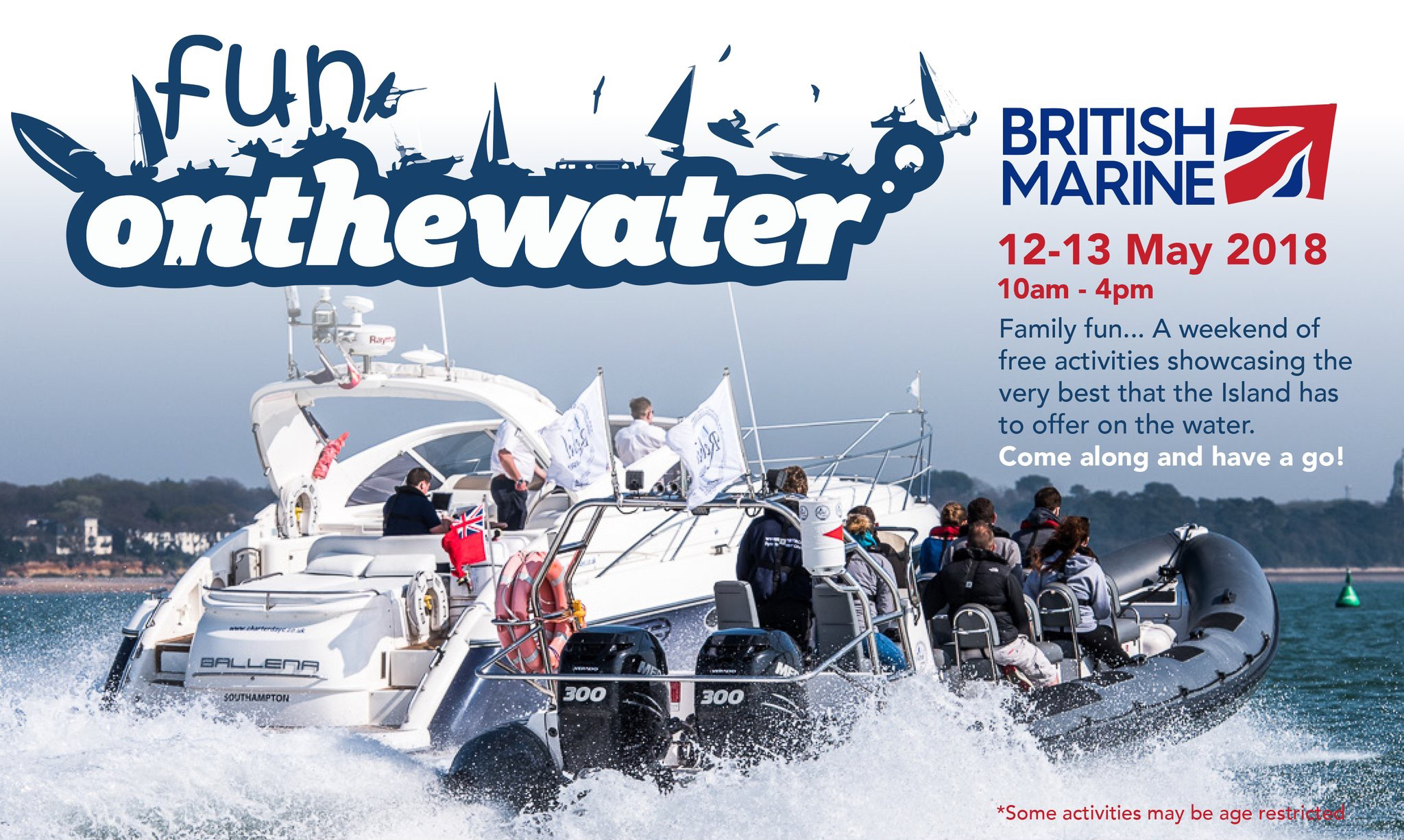 FREE FUN ON AND OFF THE WATER FOR ALL THE FAMILY