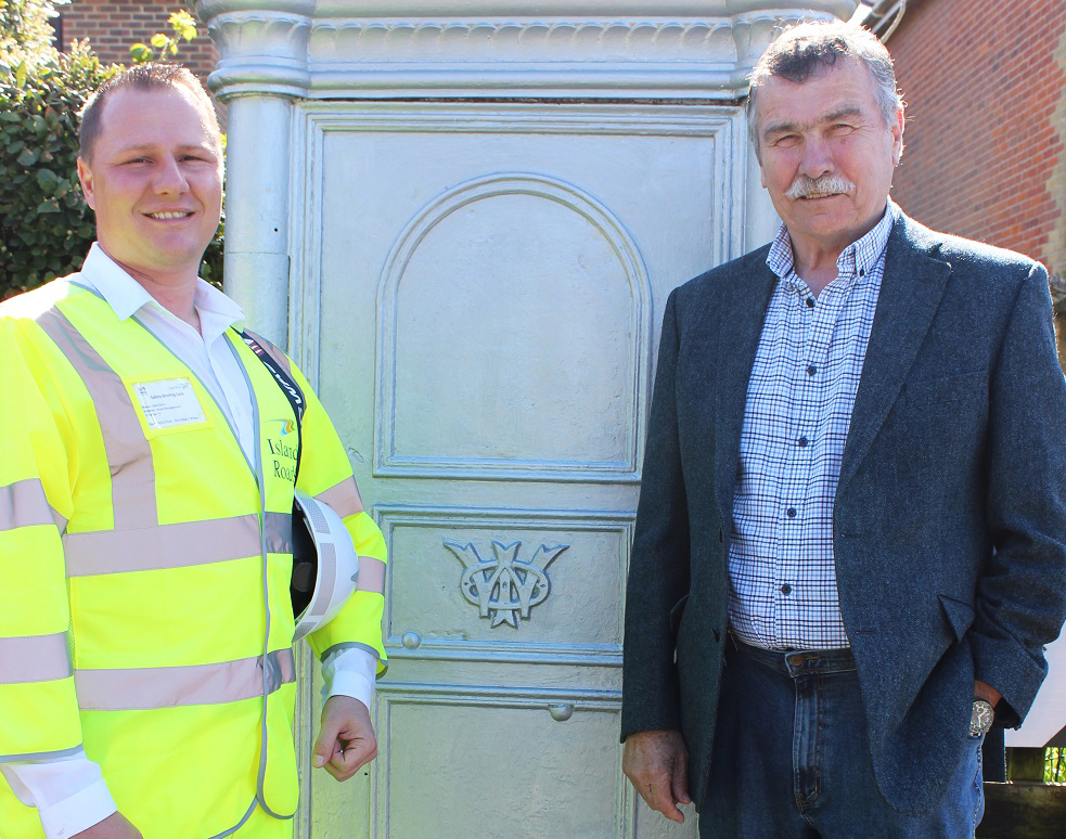 PONDWELL RENOVATION PROJECT COMPLETED BY ISLAND ROADS