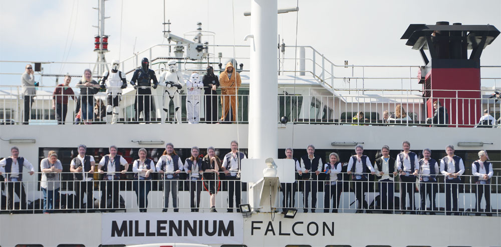 RED FUNNEL CALLS ALL ‘HAN’S ON DECK’