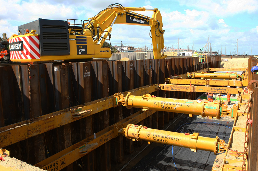 WORK ON ISLE OF WIGHT’S NEW £5MILLION FLOOD SCHEME CONTINUES