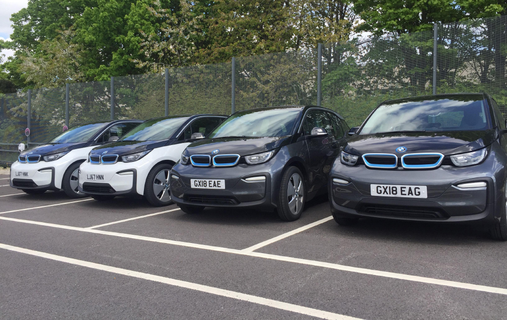 HAMPSHIRE CONSTABULARY GO GREEN WITH FLEET OF ELECTRIC CARS