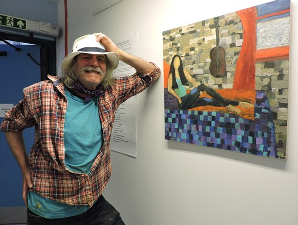 ST MARY’S HOSTS JOHNNY GRIMESHAW’S ‘PAINTINGS TO MUSIC’ EXHIBITION