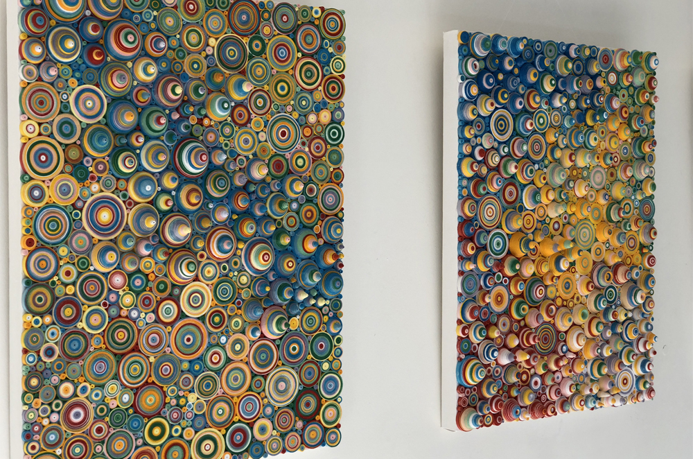 SHREDDED DIARIES CREATE UNIQUE ARTWORK DISPLAY AT MOUNTBATTEN HOSPICE
