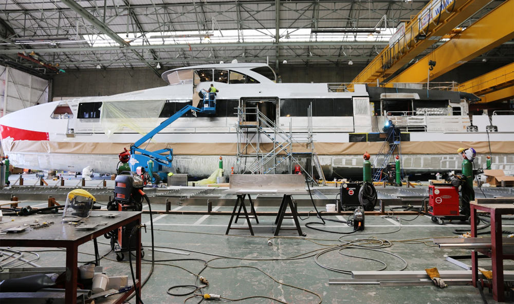 RED JET 7 TO ENTER THE WATER AT THE END OF MAY