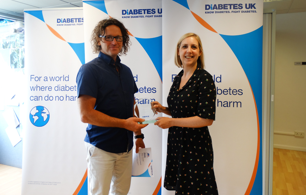 ISLE OF WIGHT SAILOR SCOOPS DIABETES AWARD