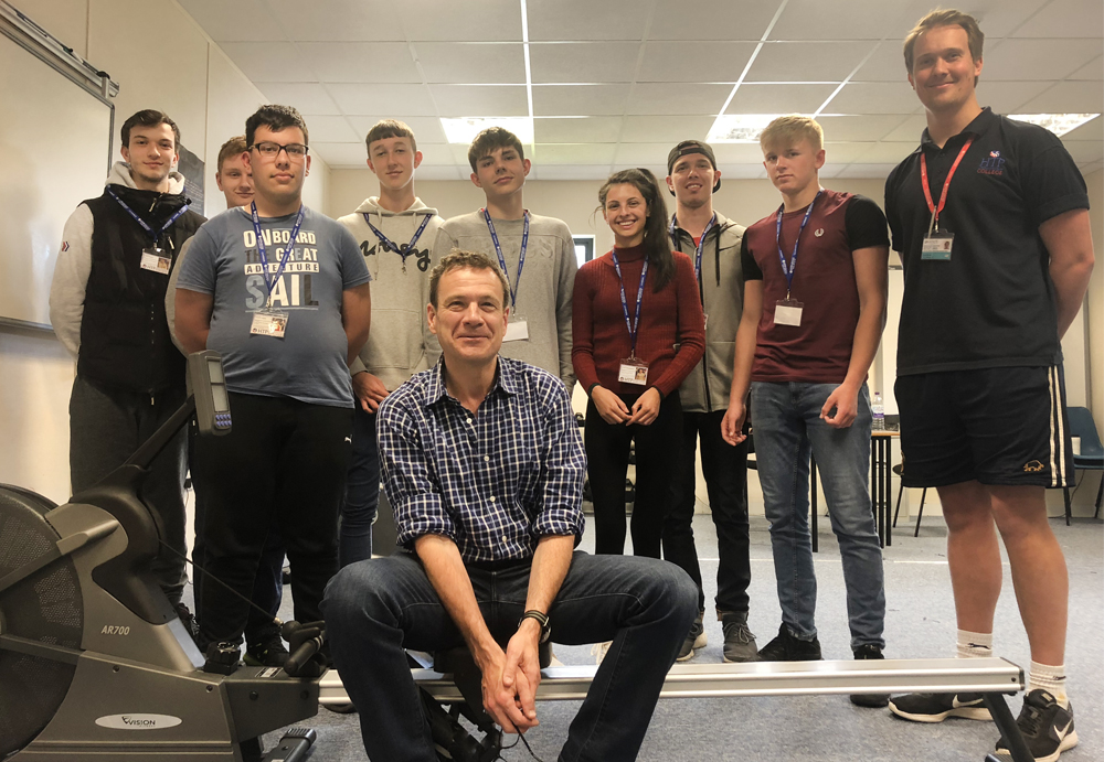MP ASKS YOUNG PEOPLE IF THEY WOULD WELCOME AN ISLE OF WIGHT UNIVERSITY