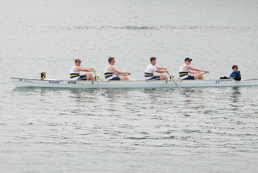 RYDE’S J16 BOYS TAKE VICTORY OVER REGATTA HOSTS