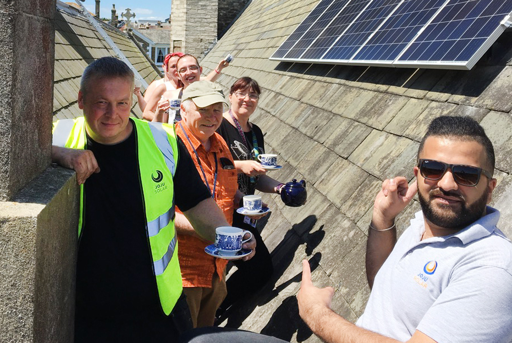ASPIRE RYDE GO SOLAR FOLLOWING NATIONAL FUNDRAISING EFFORT