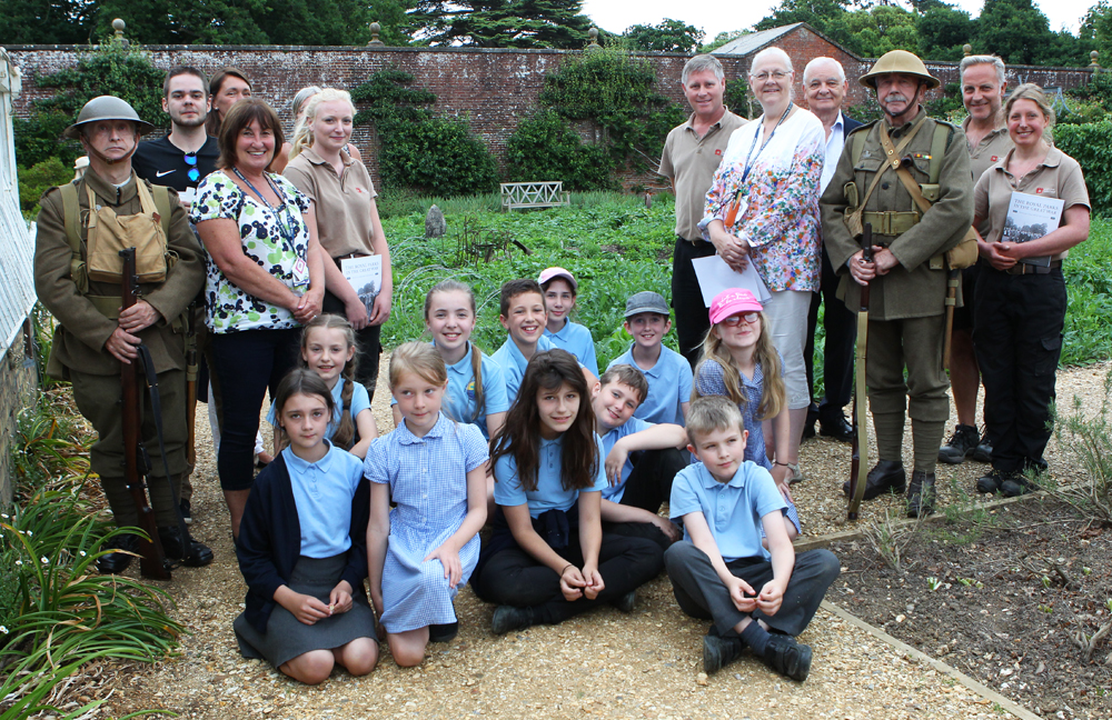 ‘BATTLEFIELD TO BUTTERFLIES’ WALLED GARDEN UNVEILED AT OSBORNE HOUSE