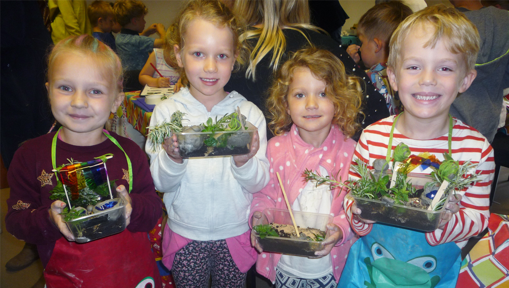 YOUNGSTERS AND PARENTS GROW IT LIKE A ROMAN AT NEWPORT VILLA