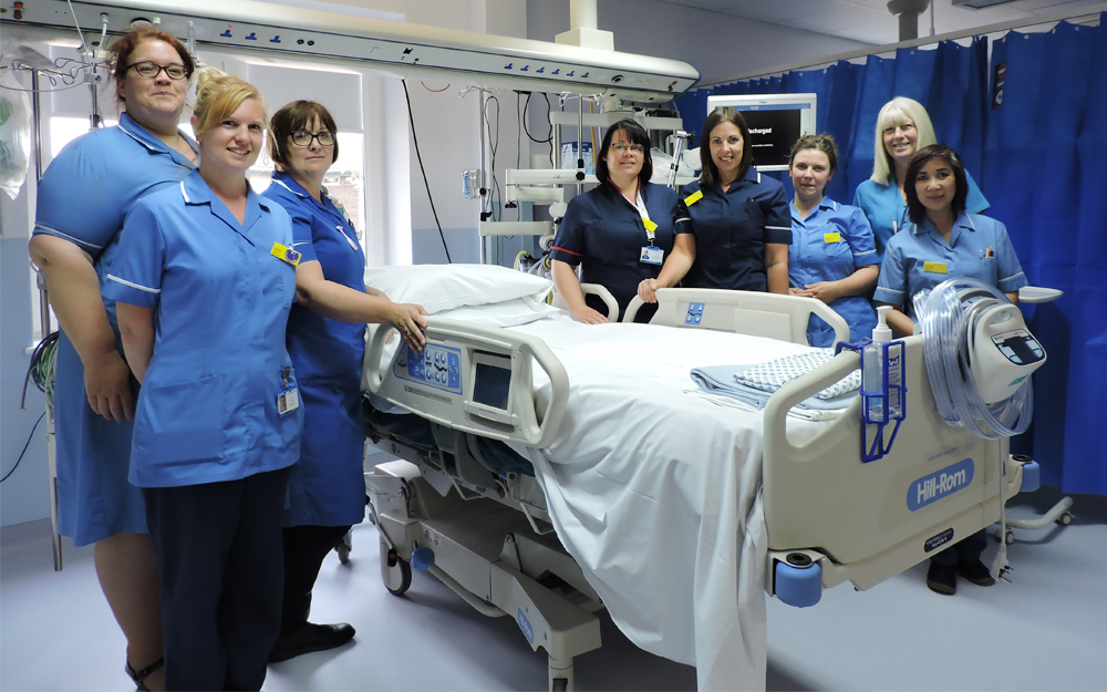 INTENSIVE CARE UNIT RECEIVES SOME TENDER LOVING CARE