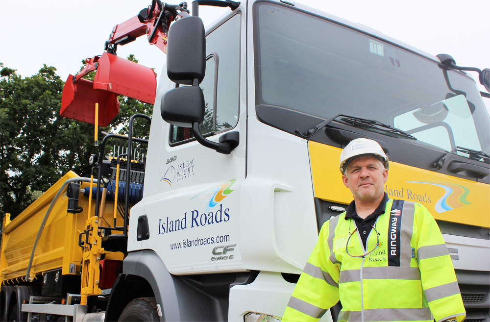 SAFETY FIRST AS NEW LORRY JOINS ISLAND ROADS FLEET