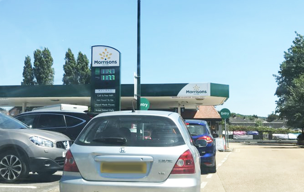 UNLEADED FUEL RUNNING LOW AT PETROL STATIONS ACROSS THE ISLAND