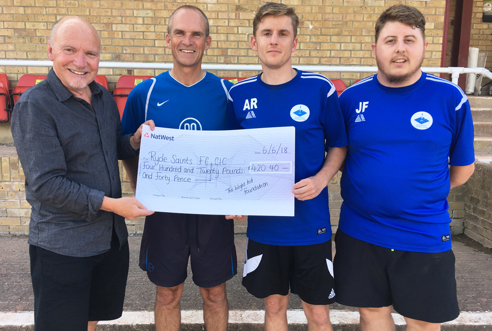 WIGHTAID’S RAPID RESPONSE HELPS THE ISLAND COMMUNITY