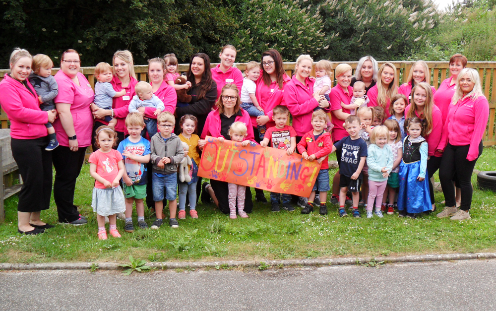 ISLE OF WIGHT’S TOPS DAY NURSERY CELEBRATES HIGHEST RATING FROM OFSTED