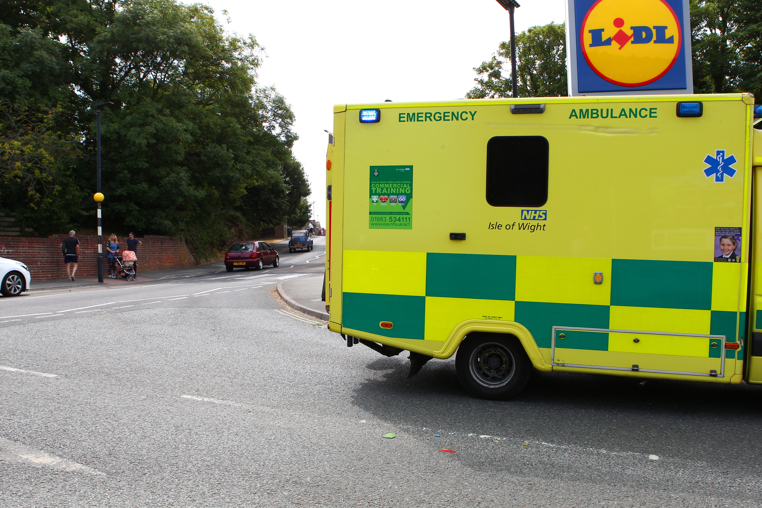 CYCLIST AND PEDESTRIAN INJURED IN ZEBRA CROSSING COLLISION