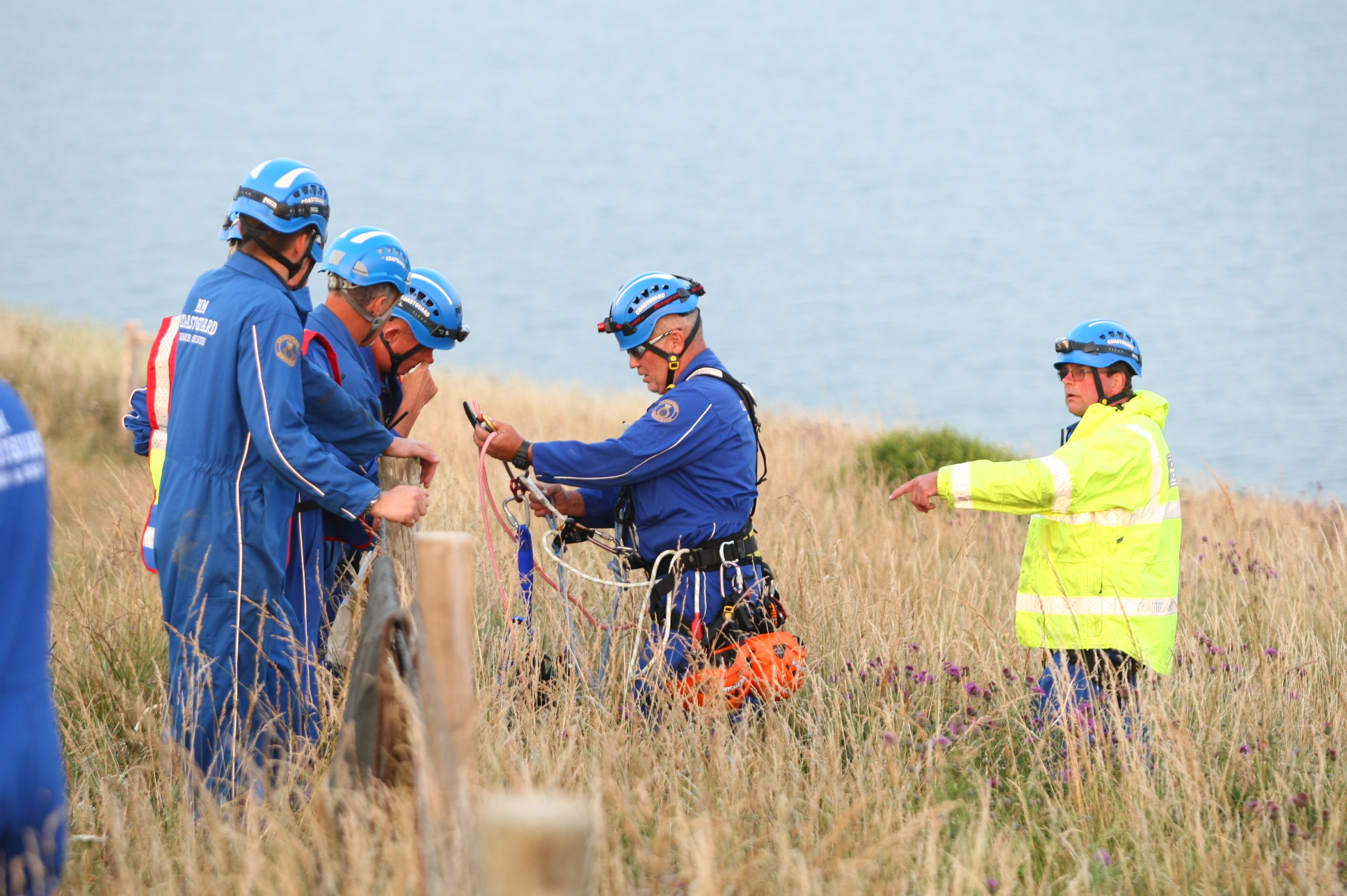 18-YEAR-OLD LADS RESCUED FROM THE FOOT OF CULVER