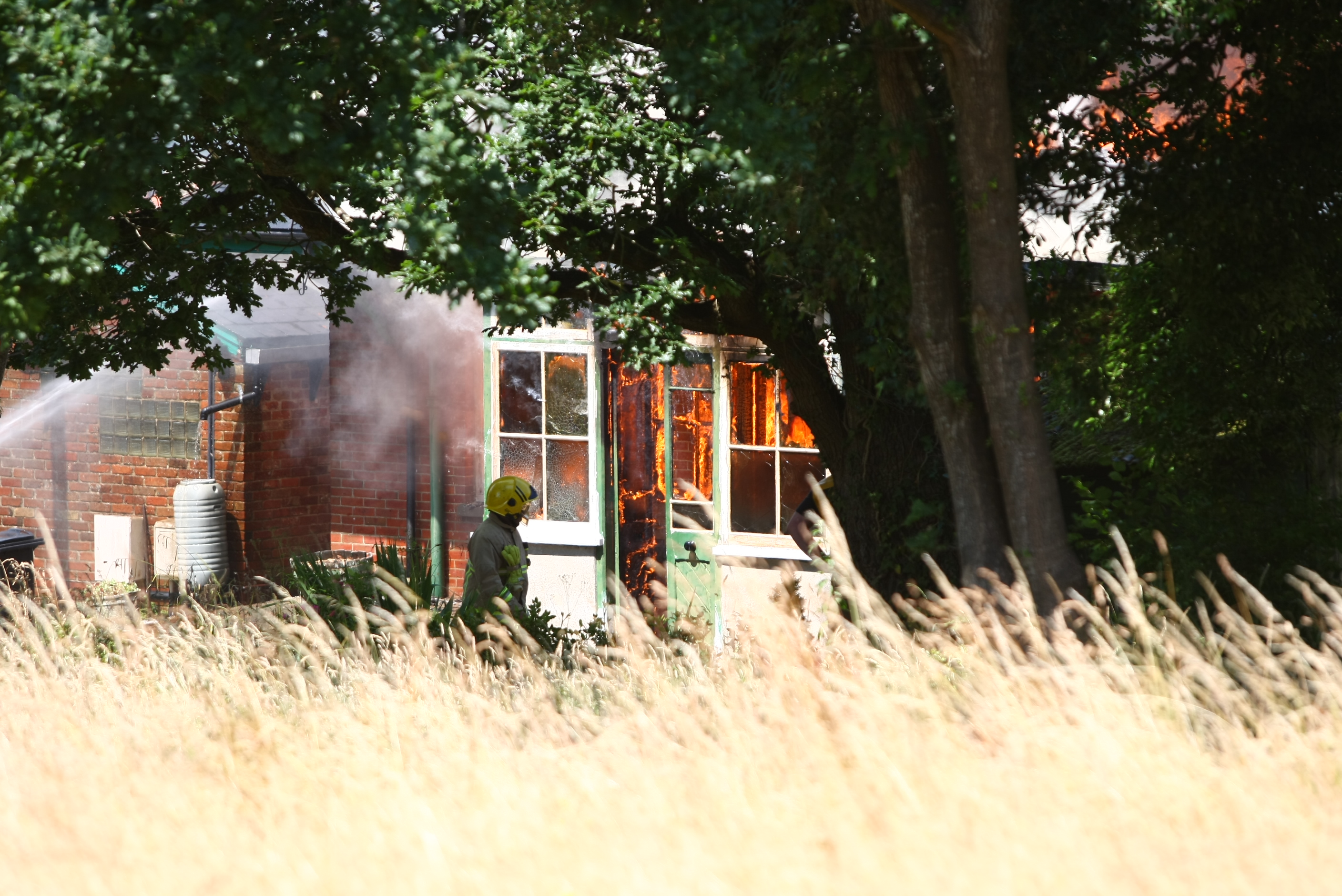 PROPERTY FIRE BREAKS OUT IN GURNARD