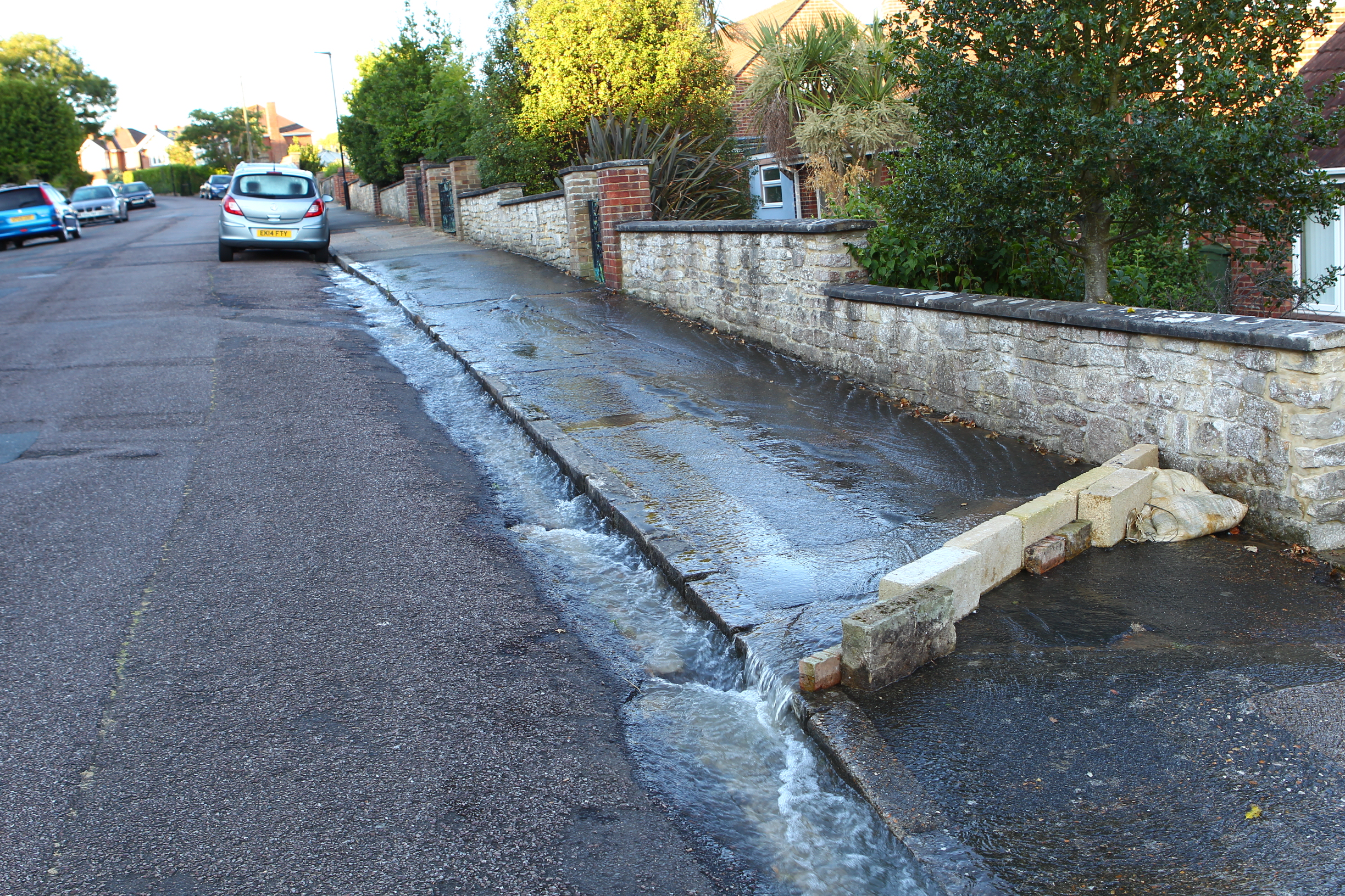 BURST WATER MAIN LEAVES RYDE RESIDENTS WITHOUT SUPPLY