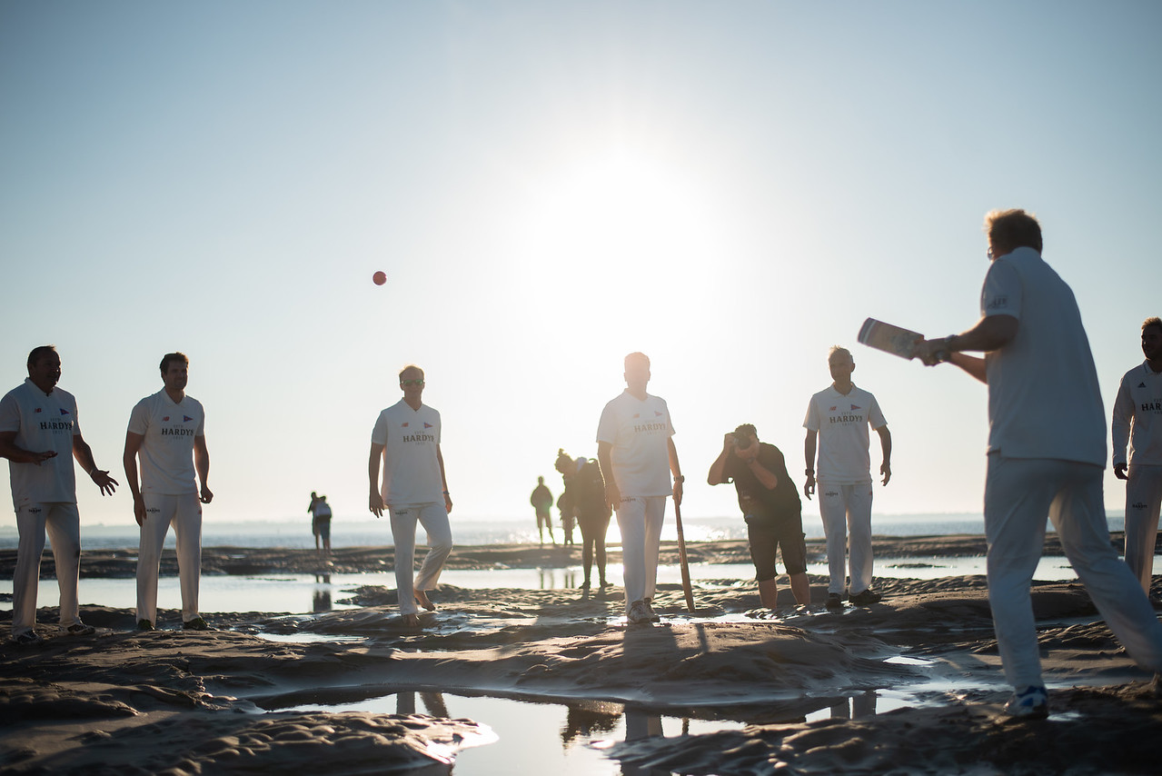 BRAMBLE BANK HOSTS SUNDAY MORNING CRICKET