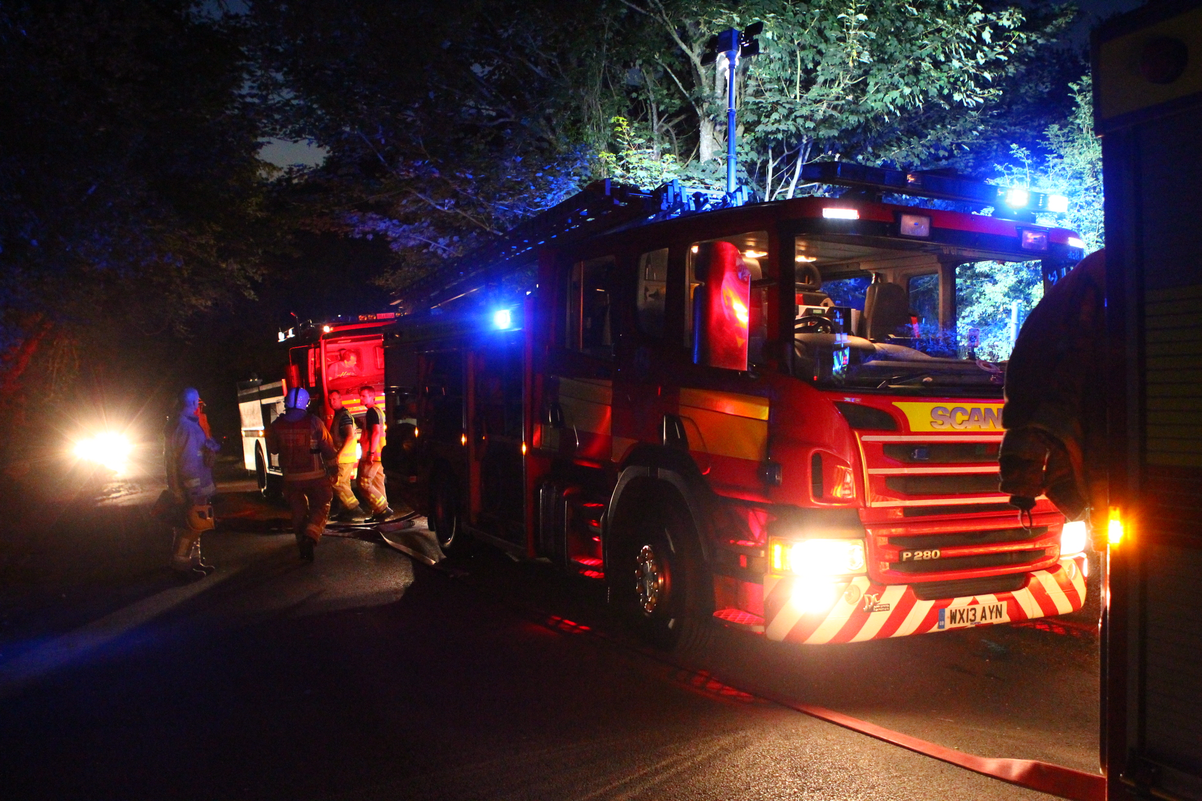 FIRE IN THE OPEN TACKLED AT ST GEORGE’S DOWN