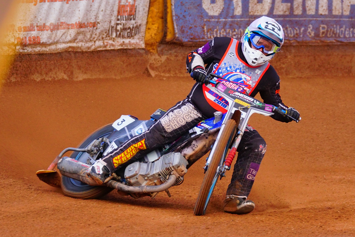 WARRIOR CAMPOS LIFTS COBRA’S GARAGE MAHAL BEST PAIRS SPEEDWAY TITLE