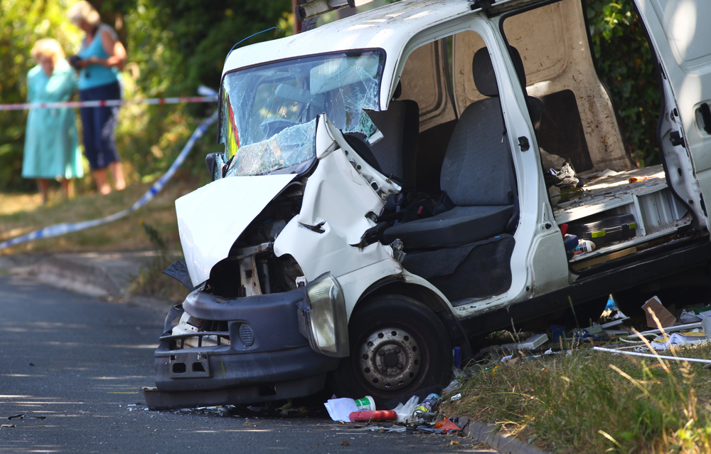 AIR AMBULANCE CALLED TO SERIOUS CRASH AT APSE HEATH