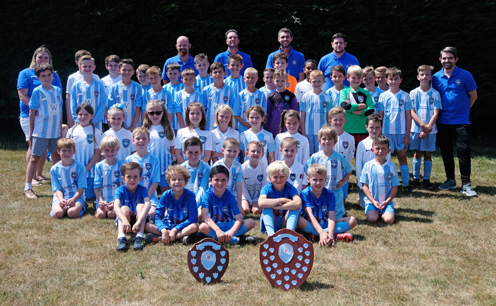 DOUBLE DELIGHT FOR AWARD-WINNING FOOTBALL CLUB