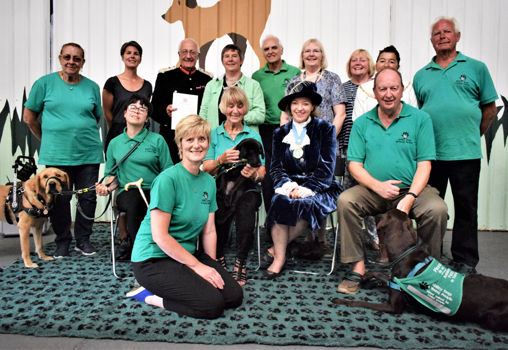 ABILITY DOGS 4 YOUNG PEOPLE RECEIVE QUEEN’S AWARD FOR VOLUNTARY SERVICE