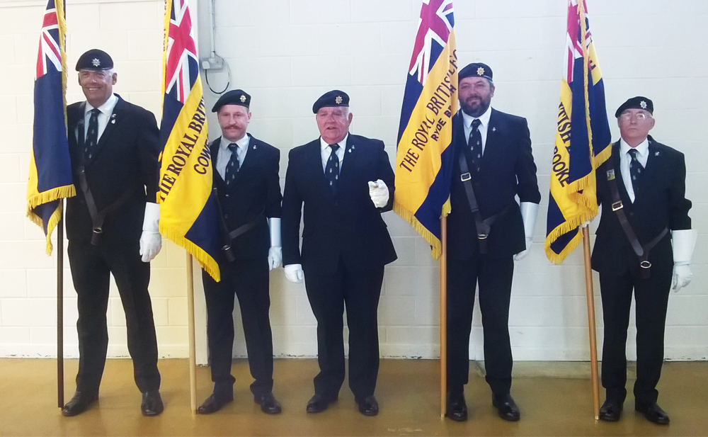 LOCAL MEMBERS OF THE ROYAL BRITISH LEGION TO REPRESENT RYDE AT COMMEMORATIONS IN BELGIUM