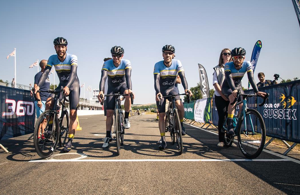 TOUGH 4 DAYS IN SUSSEX FOR WIGHTLINK WIGHT MOUNTAIN CYCLE RACE TEAM