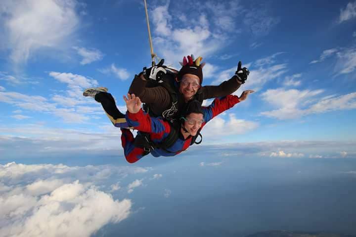 14 FUNDRAISERS REACH FOR THE SKY IN AID OF ISLE OF WIGHT CHARITY