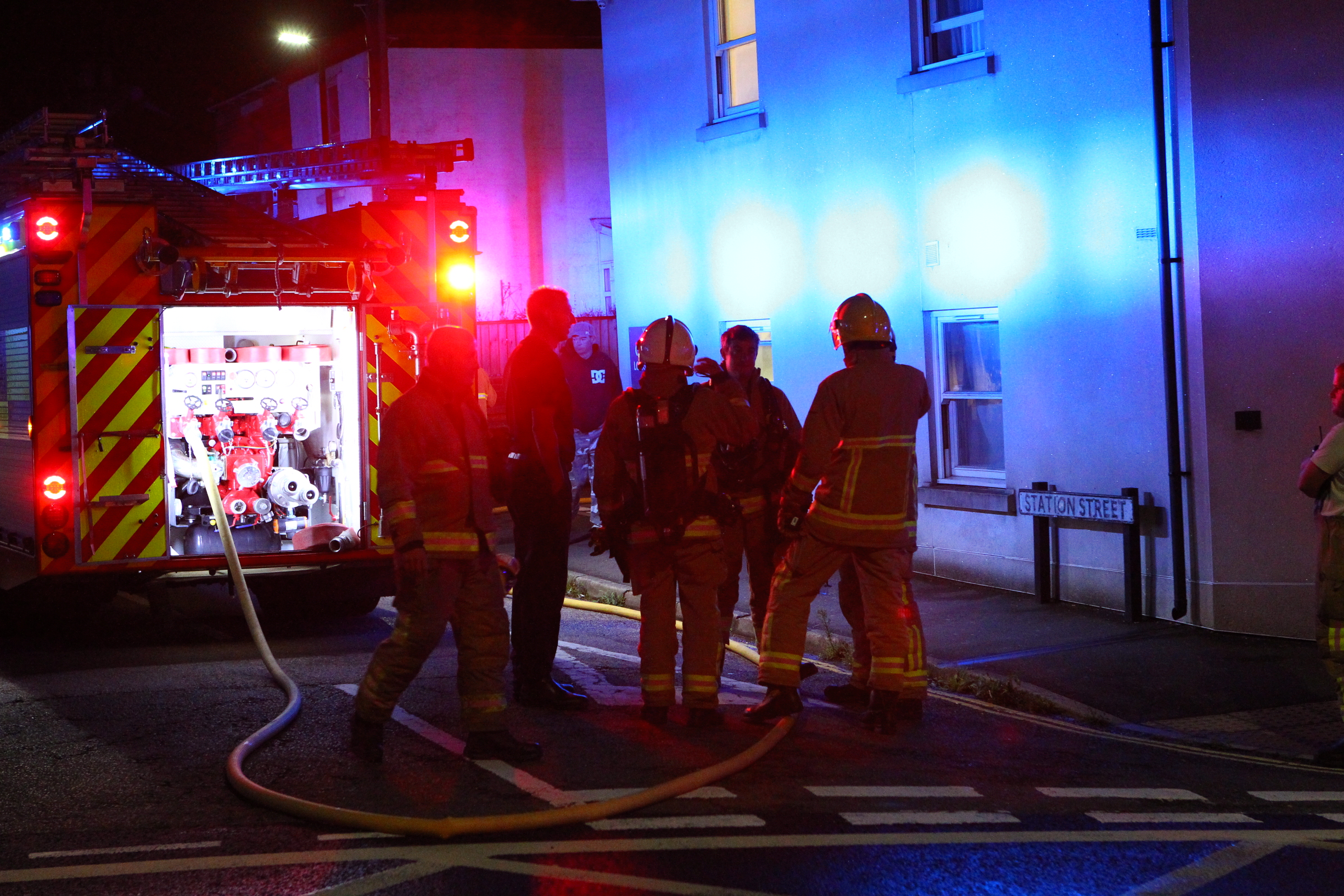 FIRE AT FELLOWSHIP HOUSE IN RYDE