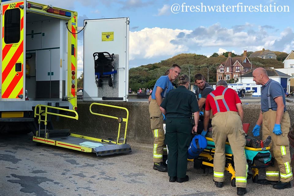INJURED MAN THANKFUL FOR EMERGENCY SERVICES’ ‘PROFESSIONAL AND CARING’ RESCUE