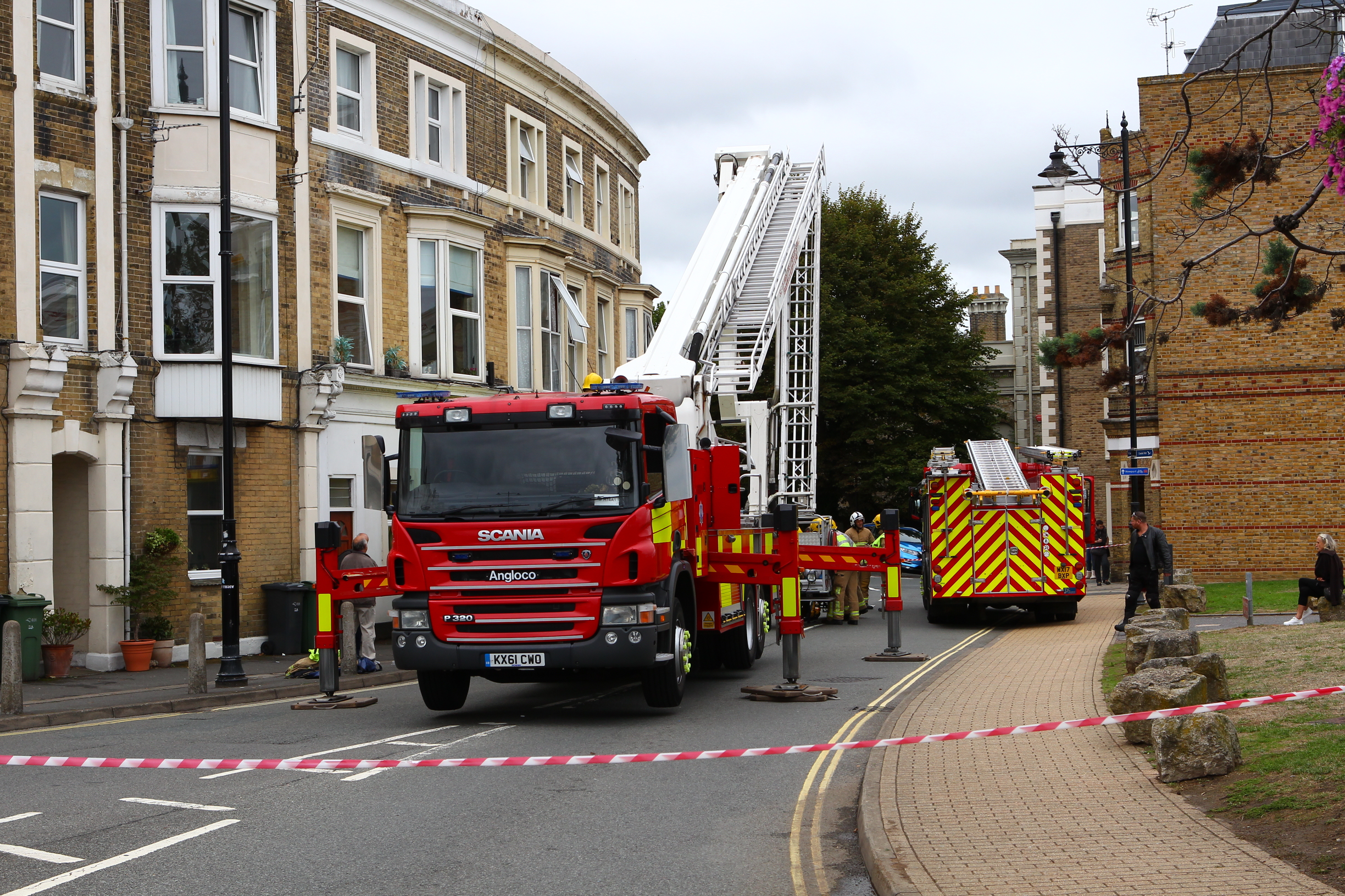 AERIAL EVACUATION OF POORLY PATIENT IN RYDE