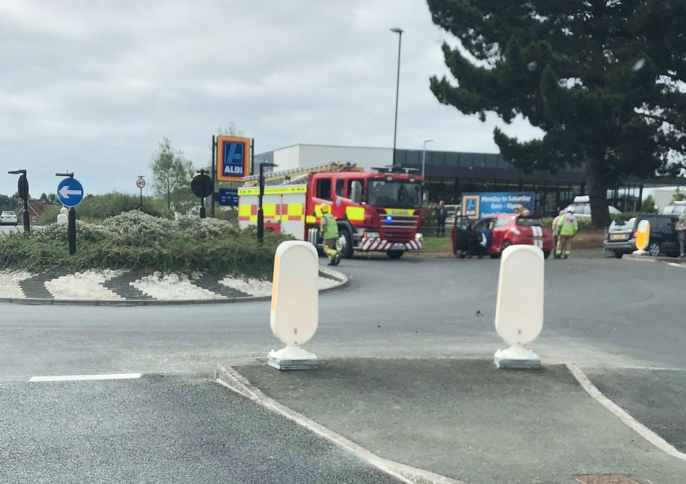 MOTHER AND BABY INVOLVED IN COWES CRASH