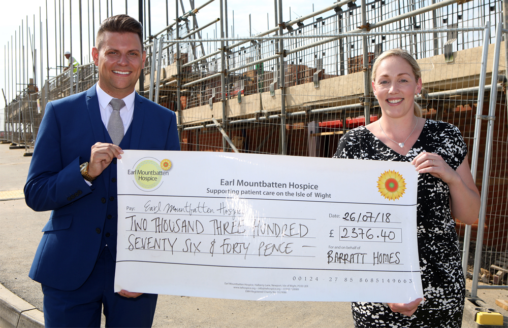 SHOW HOME FURNITURE DONATION RAISES MUCH-NEEDED FUNDS FOR MOUNTBATTEN