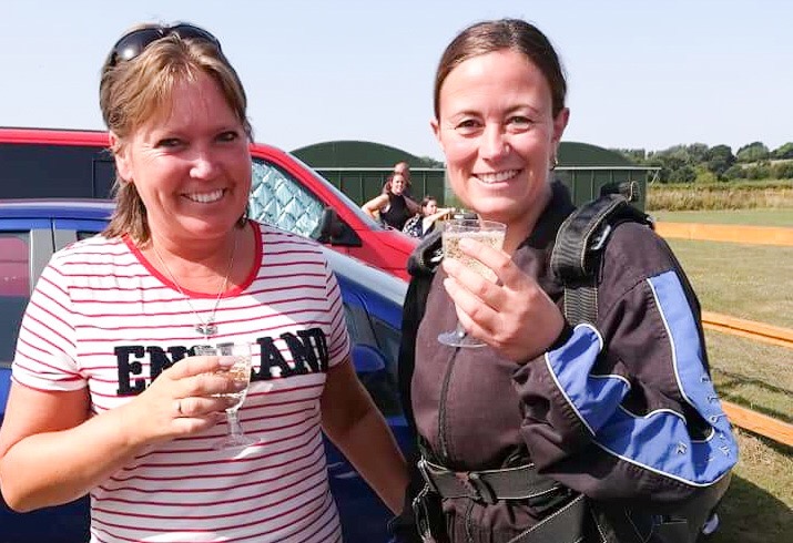 DARING ASDA COLLEAGUES TAKE THE PLUNGE IN CHARITY SKYDIVE