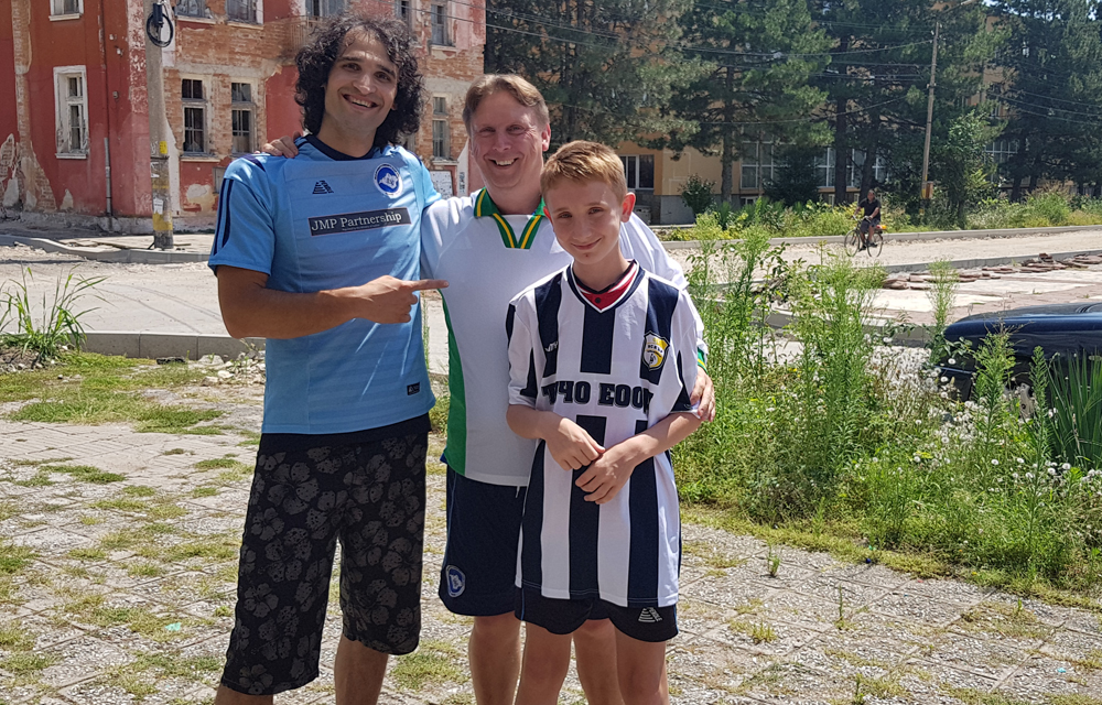 LOVE OF FOOTBALL BRINGS A LITTLE BIT OF BULGARIA TO COWES