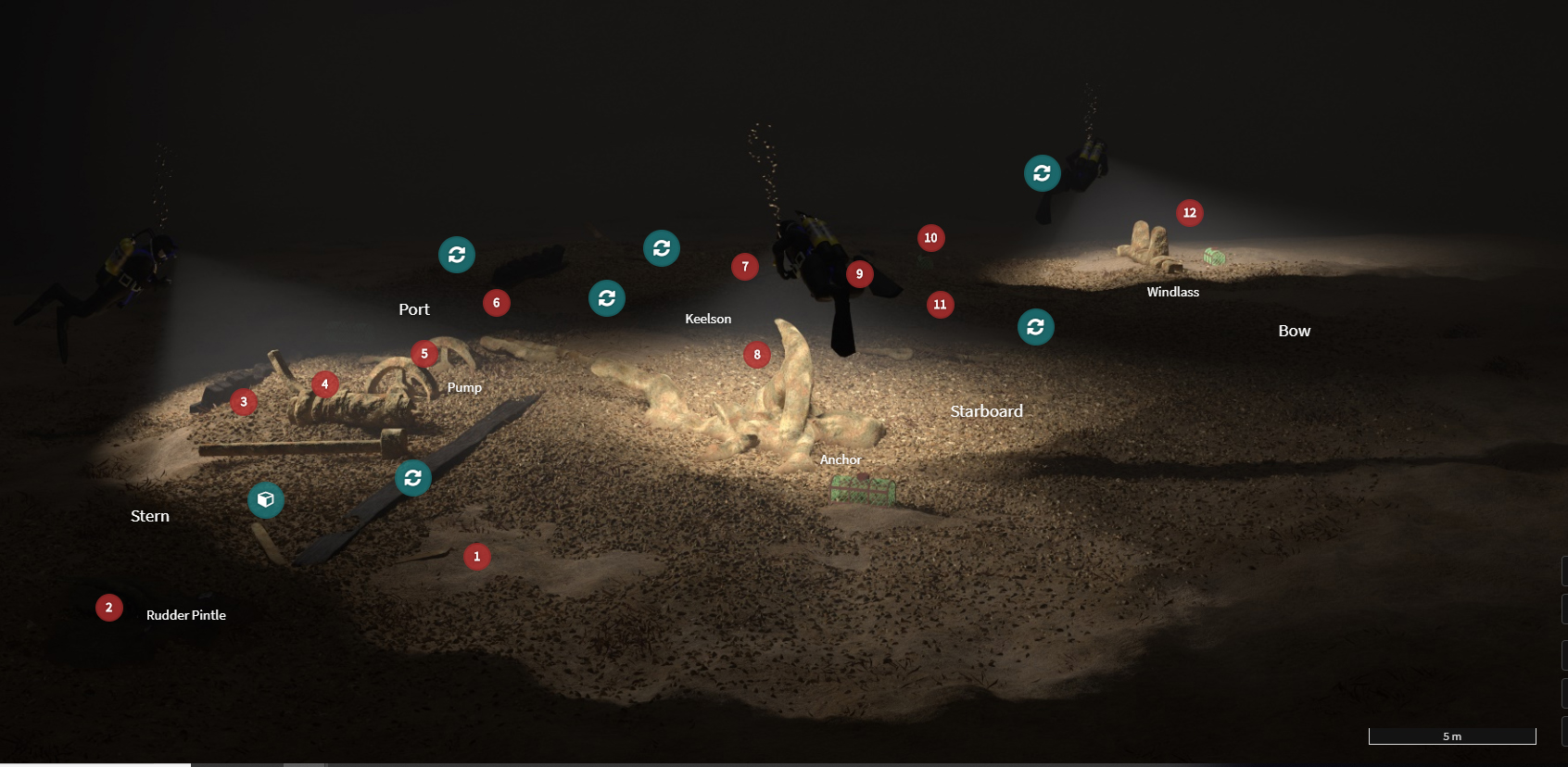 NEW 3D VIRTUAL TOUR OF THE PROTECTED WRECK IN THORNESS BAY