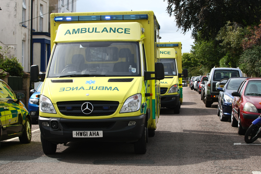 AIR AMBULANCE CALLED TO AN ADDRESS IN RYDE