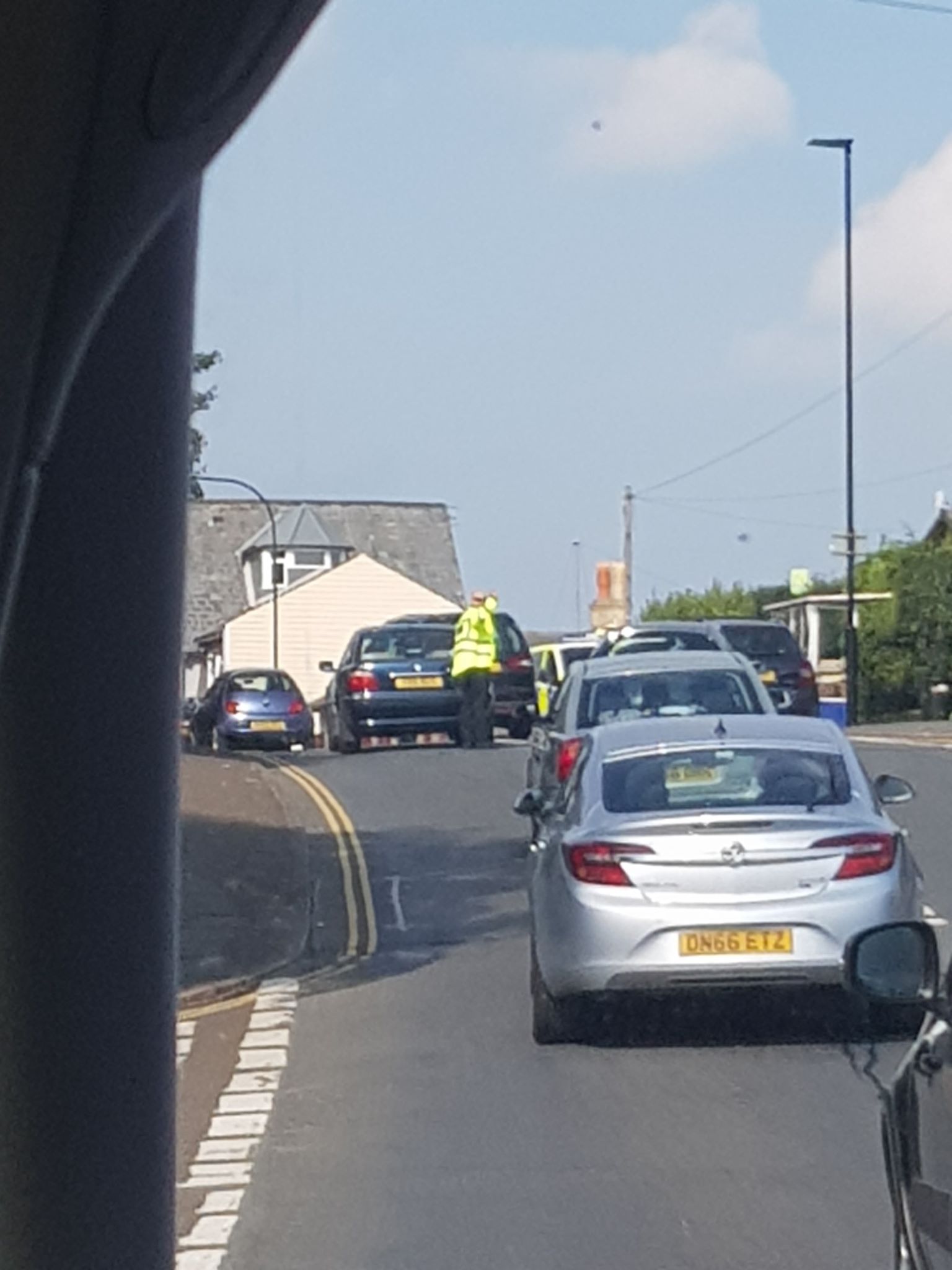 BROKEN DOWN CAR CAUSES YARBRIDGE TAILBACKS